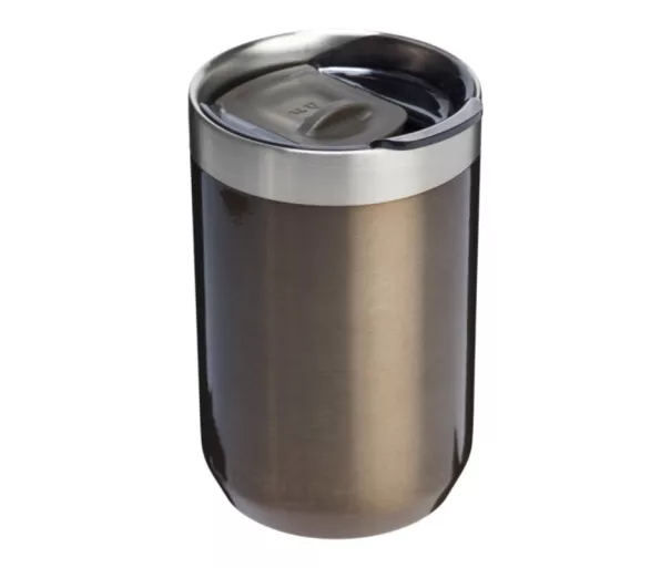 Puodelis be snapelio „The Everyday Camp“ puodelis, 0,35 l, blizgios metalinės rudos spalvos